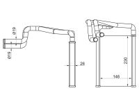 Радиатор отопителя салона TG-RIH0054/97138-2S000 * Ti•GUAR