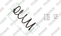 Пружина TG-CSS0013 / C4T-23371 * Ti·GUAR Пружина TG-CSS0013 / C4T-23371 * Ti·GUAR